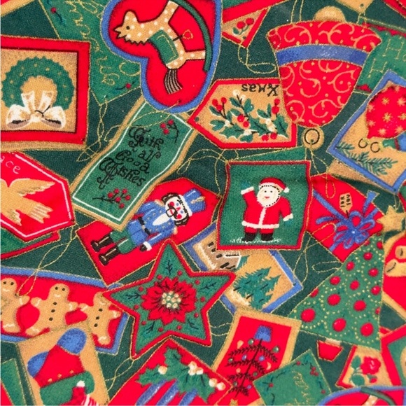 Shabby Cottage Christmas Stocking - Set of 2 Stockings - Picture 11 of 16